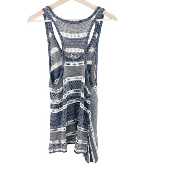 Free People Lovebird Racerback Crochet Tank in Black Combo XS - Picture 6 of 8